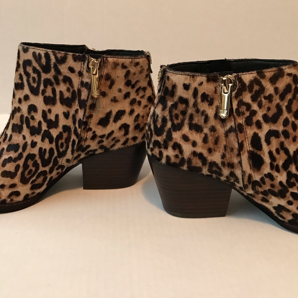 Sam Edelman WALDEN ANKLE BOOTIE sand leopard - Picture 9 of 11